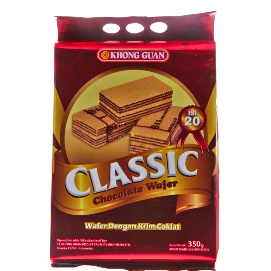 

KHONG GUAN Wafer Classic Chocolate 350 g