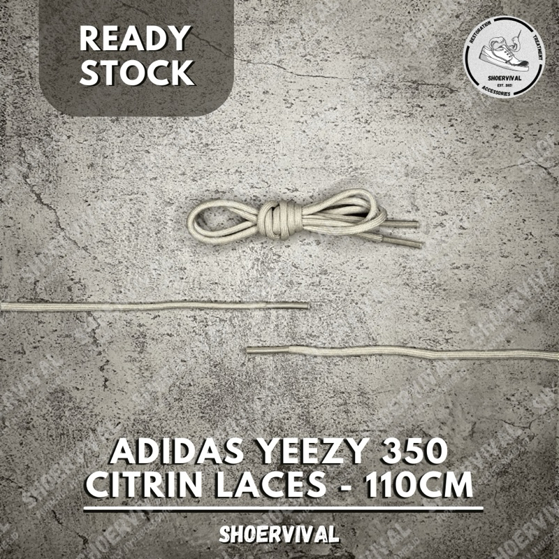 [READY STOCK] Adidas Yeezy 350 Shoelaces Laces for Citrin