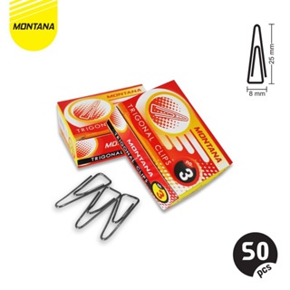 

MONTANA Trigonal Clip No.3 / Klip / Penjepit Kertas Montana No.3