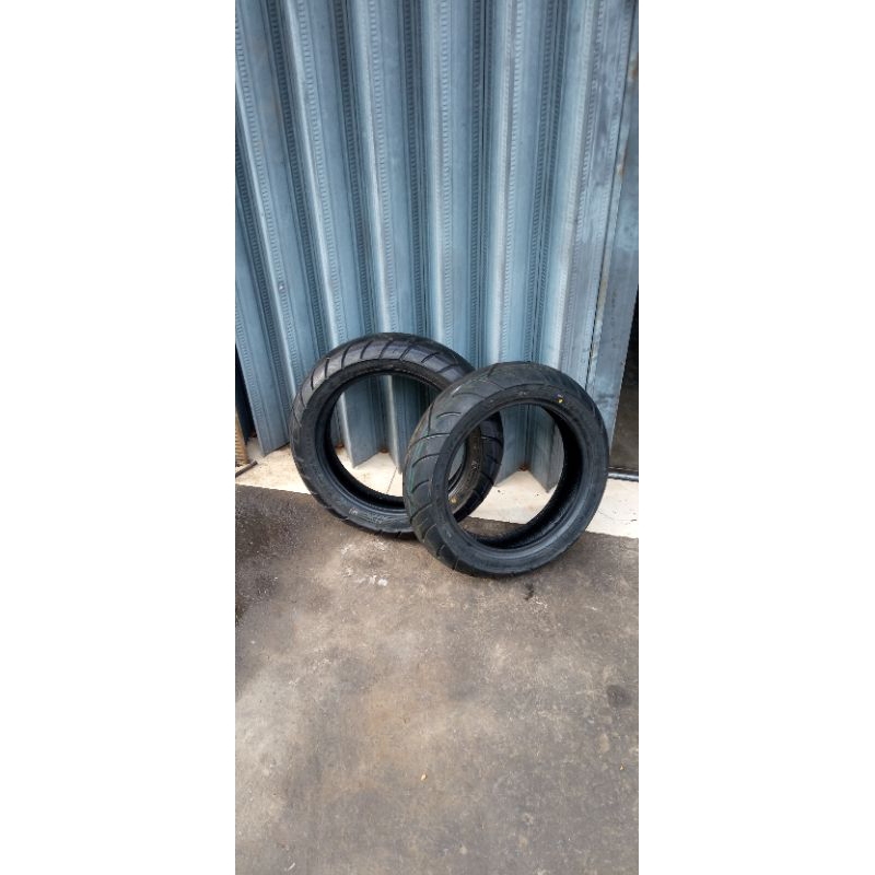Ban luar merk JKTYRE sepasang ukuran 100/80 ring 12/110/80 ring 12 pnp Scoopy KSR Fazio Vespa matic