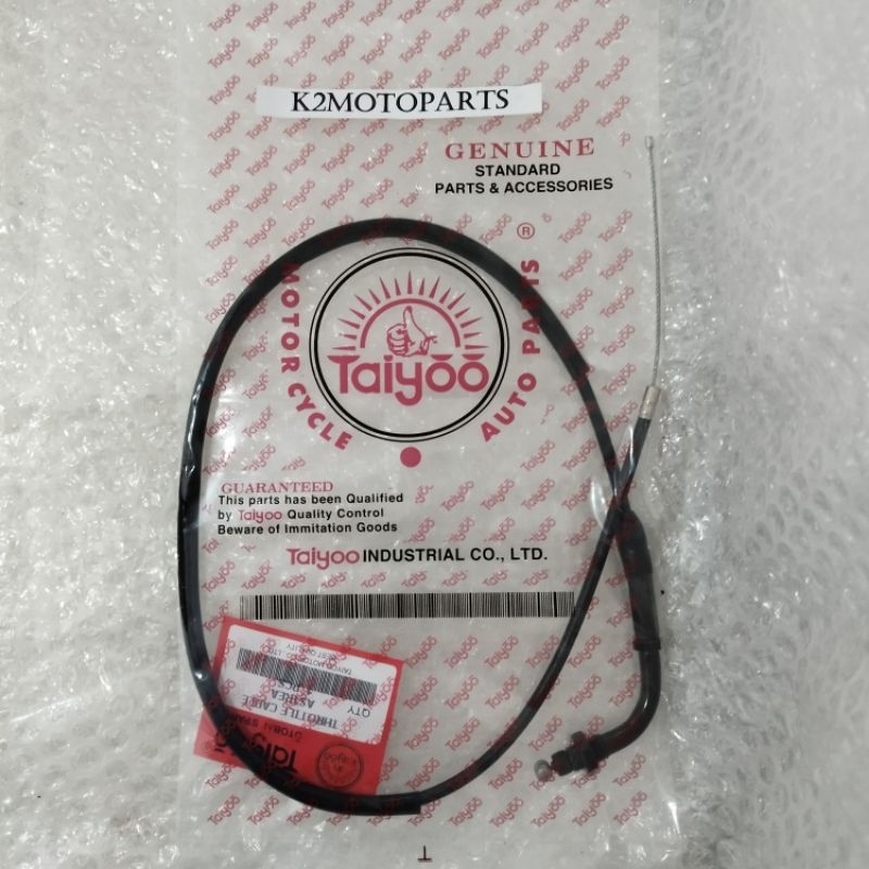 KABEL GAS CABLE THROTTLE HONDA ASTREA ORIGINAL TAIYOO PART NUMBER 17910-GB6-920