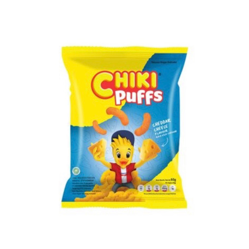 

Chiki Snack Puff Cheddar Cheese 60 gram