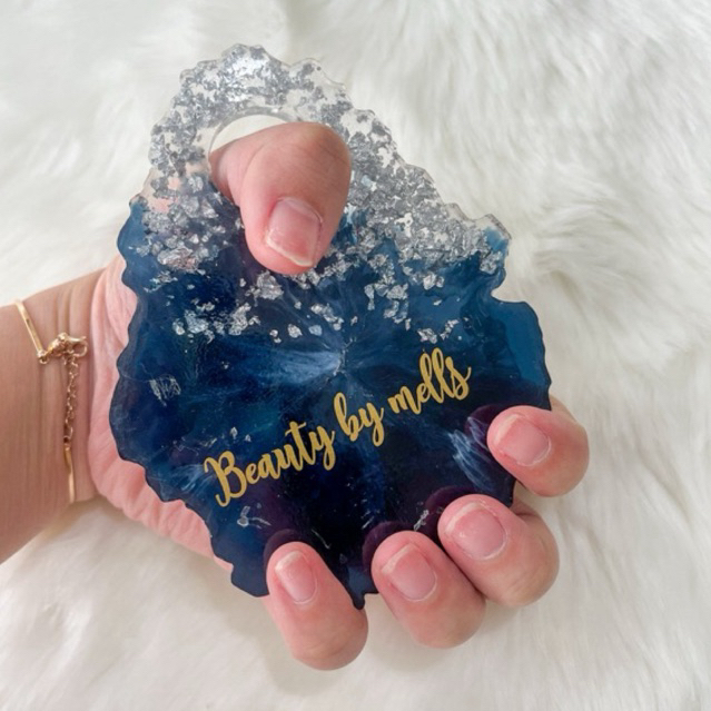 

RB [CUSTOM] Resin Palette Nailart Palette Prop Nailart Tatakan Nailart Resin Nailart Palette Resin