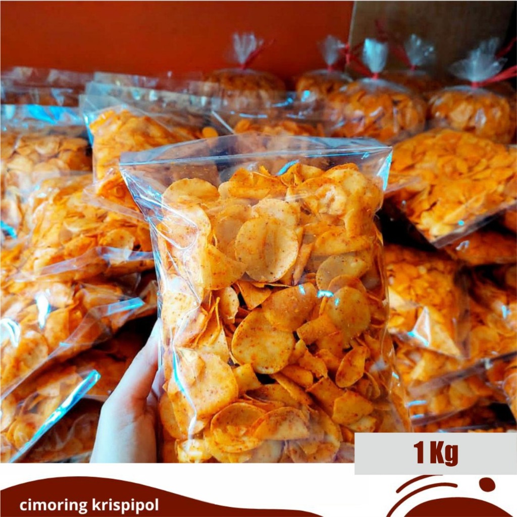 

CIMORING 1 KG / MOLRING / CIMOL KERING / MORING TERENAK Free Paking kardus / GURIH MURAH BERSERTIFIKAT PIRT / PEDAS HALAL MUI CIMORING PURWOKERTO BANJARNEGARA PURBALINGGA BERGARANSI OPSI MAKARONI KRISPIPOL NAGIH KRISPY KRIUK ORIGINAL