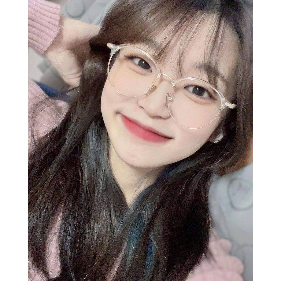 Kacamata Bulat Anti Radiasi Gaya Korea