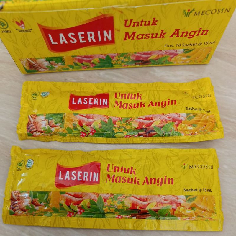 Laserin Cair untuk masuk angin 15ml