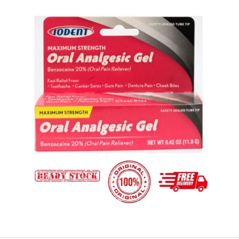 Iodent Oral Analgesic Gel