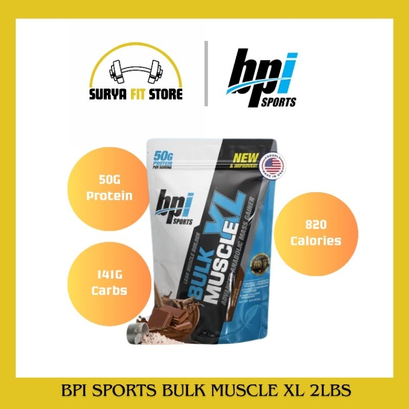BPI Sports Bulk Muscle XL 2lbs Mass Gainer
