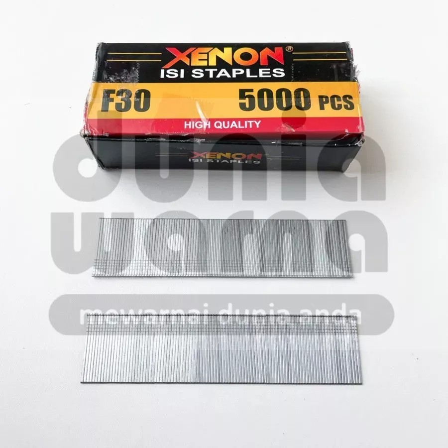 

XENON F30 Isi Refill Mata Air Nailer/Staples 5000pcs u/ Mesin Paku Tembak Kompresor