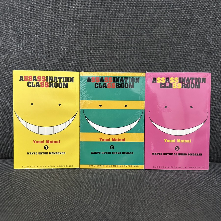 Komik Assasination Classroom 1-3 (Yusei Matsui)