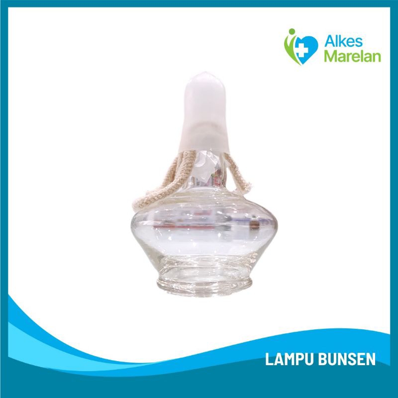 Lampu Bunsen 150 ml / Bunsen Kaca / Lampu spritus 150 ml
