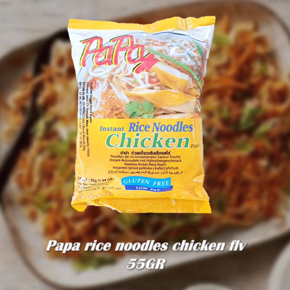 

Papa rice noodles chicken flv 55g