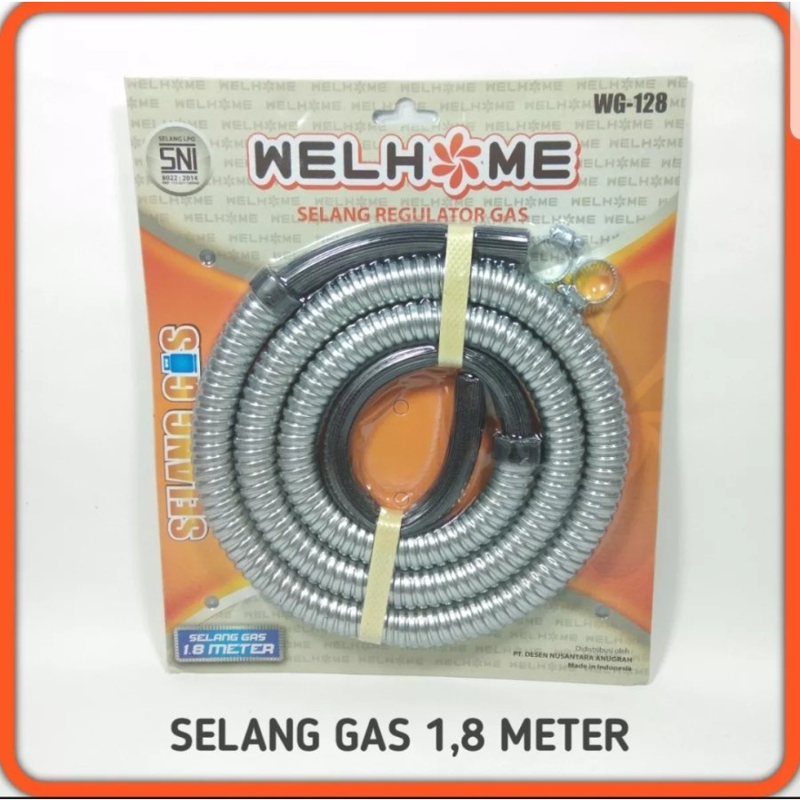 Welhome Selang Gas/Selang Kompor Gas Fleksibel Welhome - WG 218