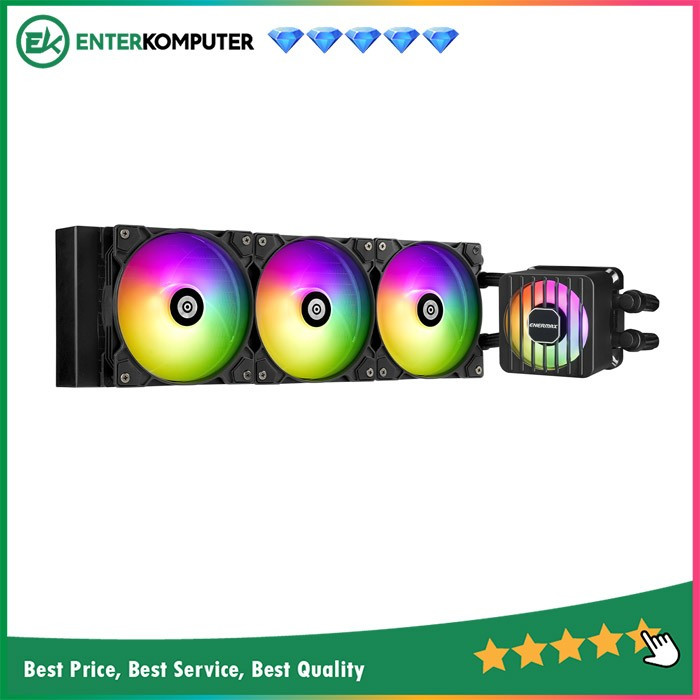 Enermax LIQMAXFLO 360mm Liquid CPU Cooler - AIO CPU Cooler