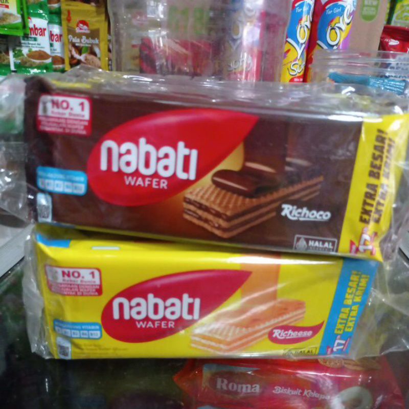 

Nabati wafer krim isi 10bks