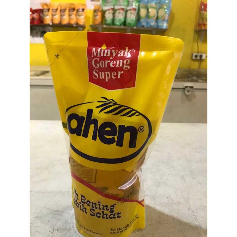 MINYAK GORENG AHEN 900ML
