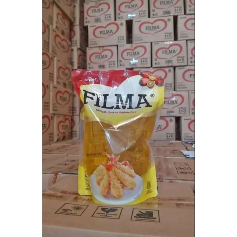

Minyak goreng Filma kemasan 2ltr