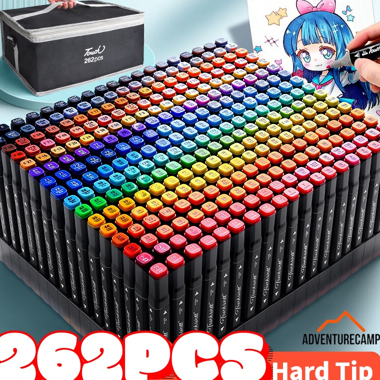 

KODE D7K8 RUNDY Touch68 Warna Sketsa Spidol Umum General Marker Set Animation Markers