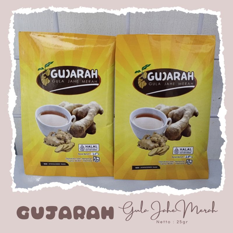 

Gujarah (Gula jahe merah)