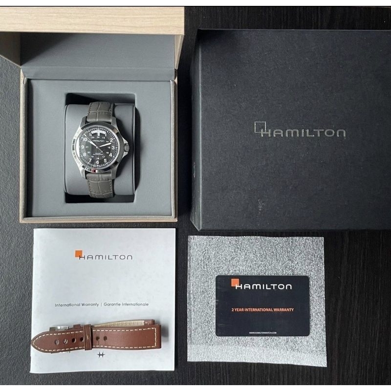 Hamilton Khaki King Automatic - Original - Like New In Box