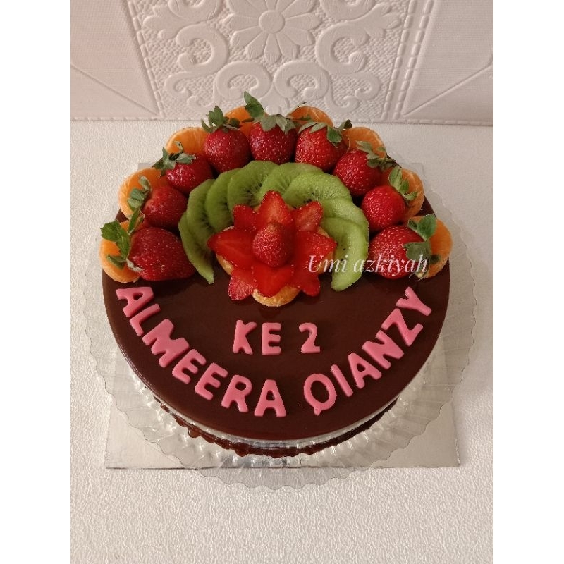 

Puding ulang tahun, 20 cm, Free Vla+kartu ucapan