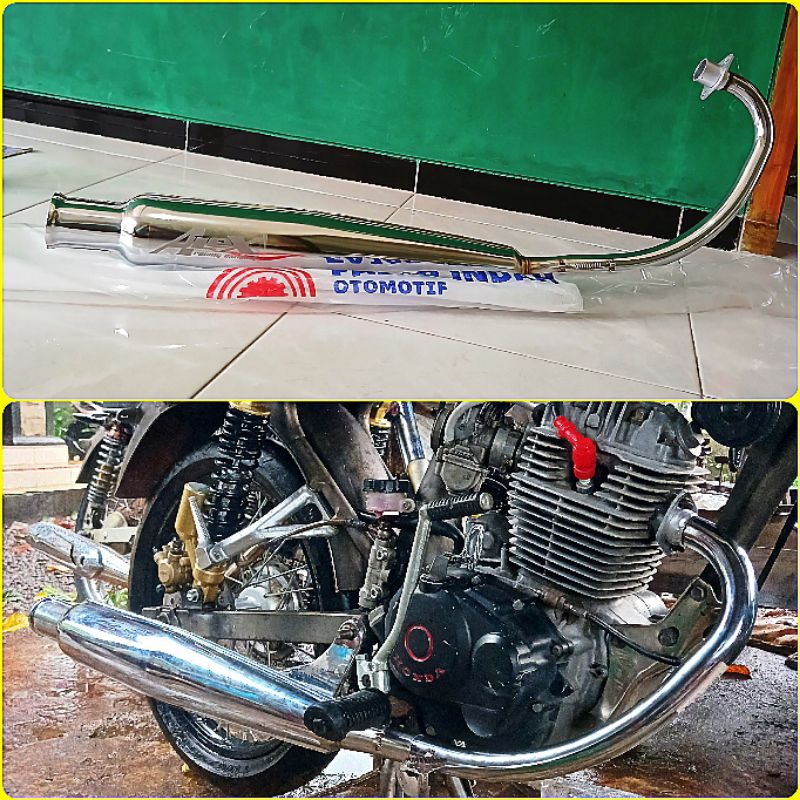 knalpot corbi plor klokor leher model bar bara model J Pno cb gl mp tiger