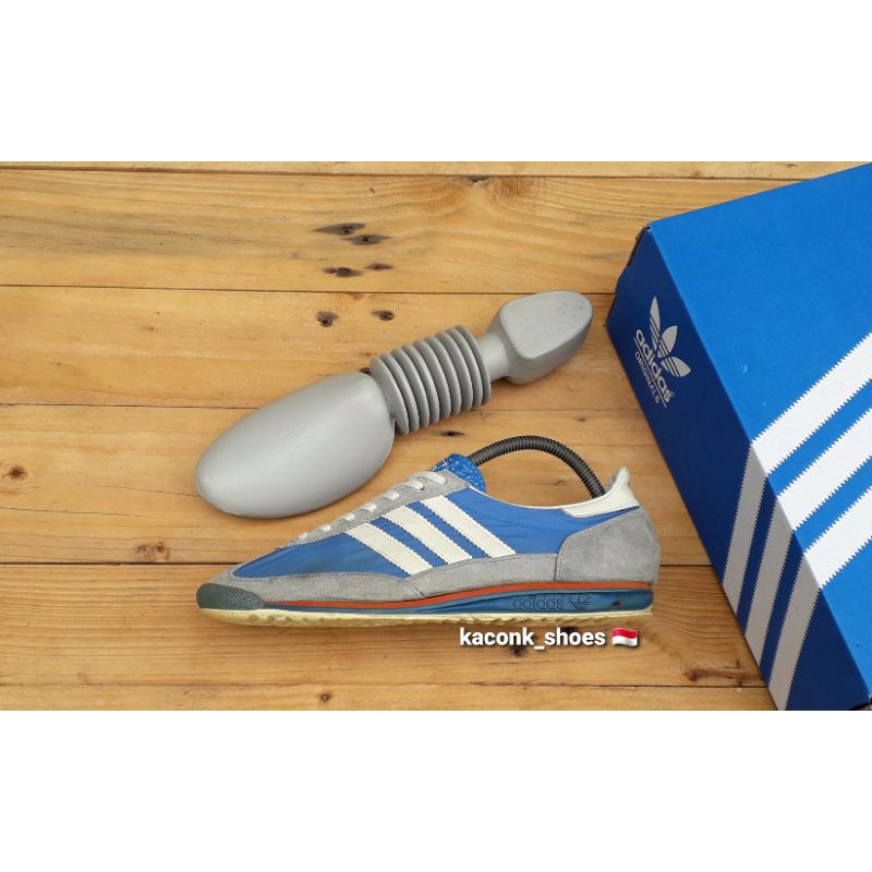 SEPATU SNEAKERS CASUAL ADIDAS SL72 SL 72 BIRU ORIGINAL