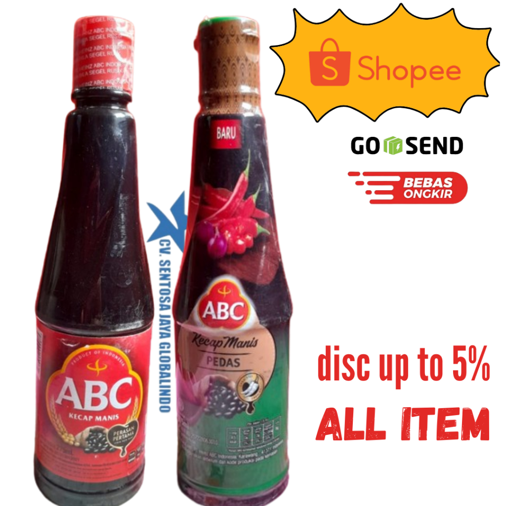 

ABC Kecap Manis Pet 275 ML