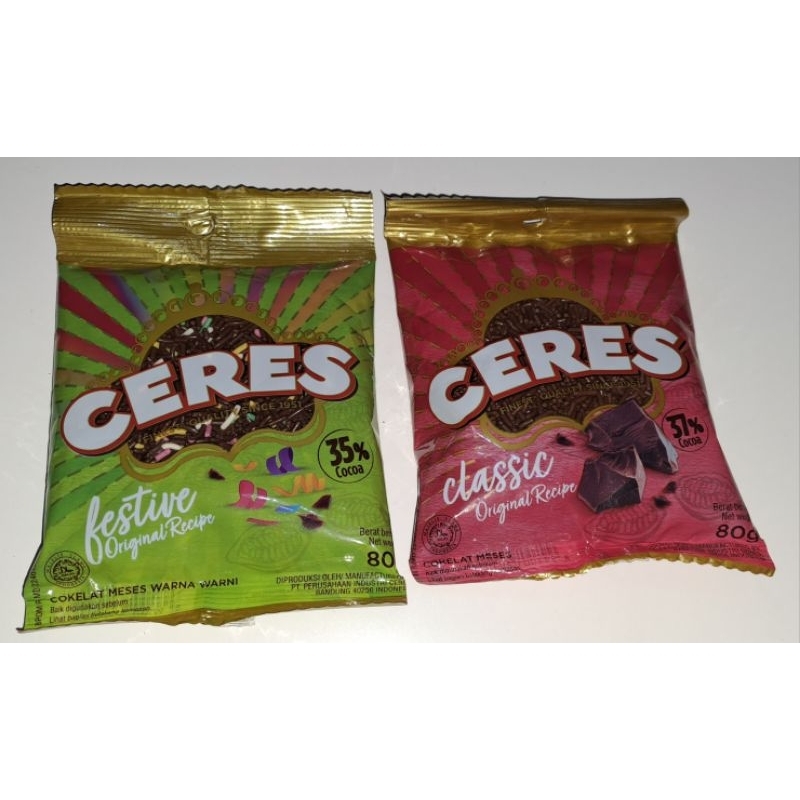 

MESES CERES COKLAT CLASSIC / WARNA WARNI 80 gram