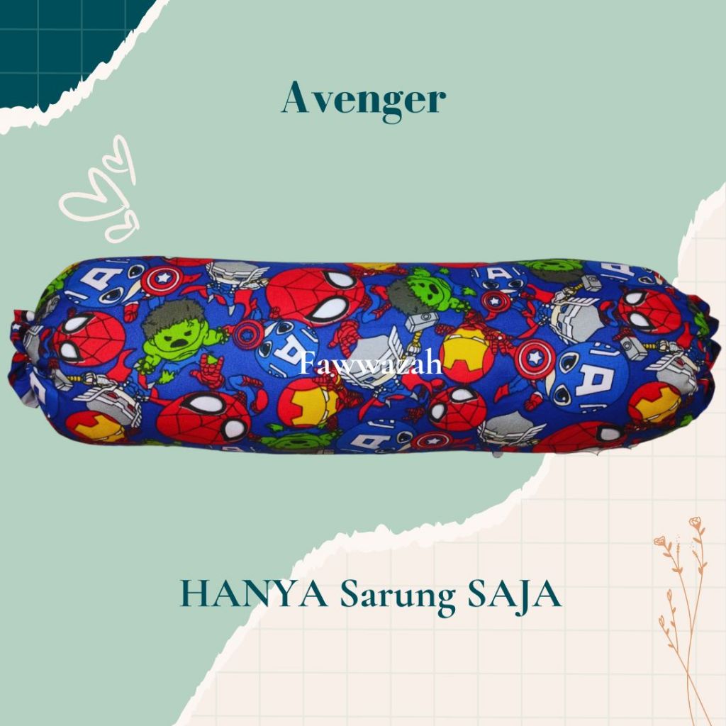 HANYA SARUNG Bantal Guling Anak Junior Motif Terbaru Karakter Anak cewek dan Cowok