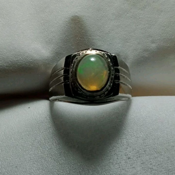 cincin batu kalimaya kristal natural