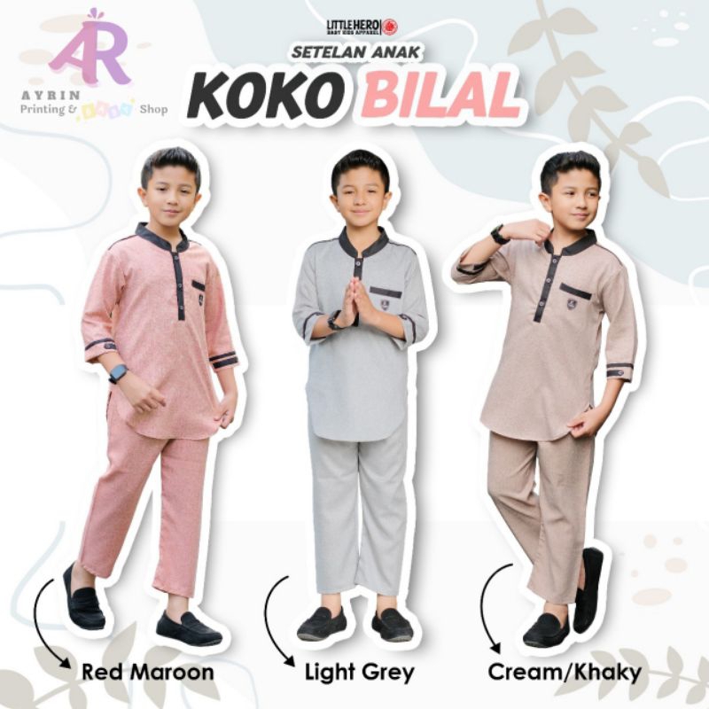 Little Hero. Setelan Koko Bilal