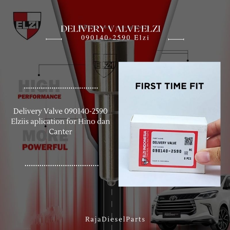 Delivery Valve 090140-2590 Elzi Delivery canter Delivery Hino 2590 Elzi