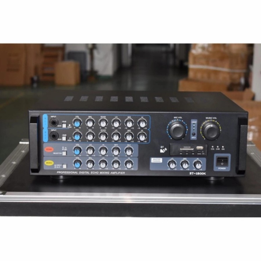 power amplifier karaoke bluetooth wisdom BT1800K / BT 1800K / BT1800 K