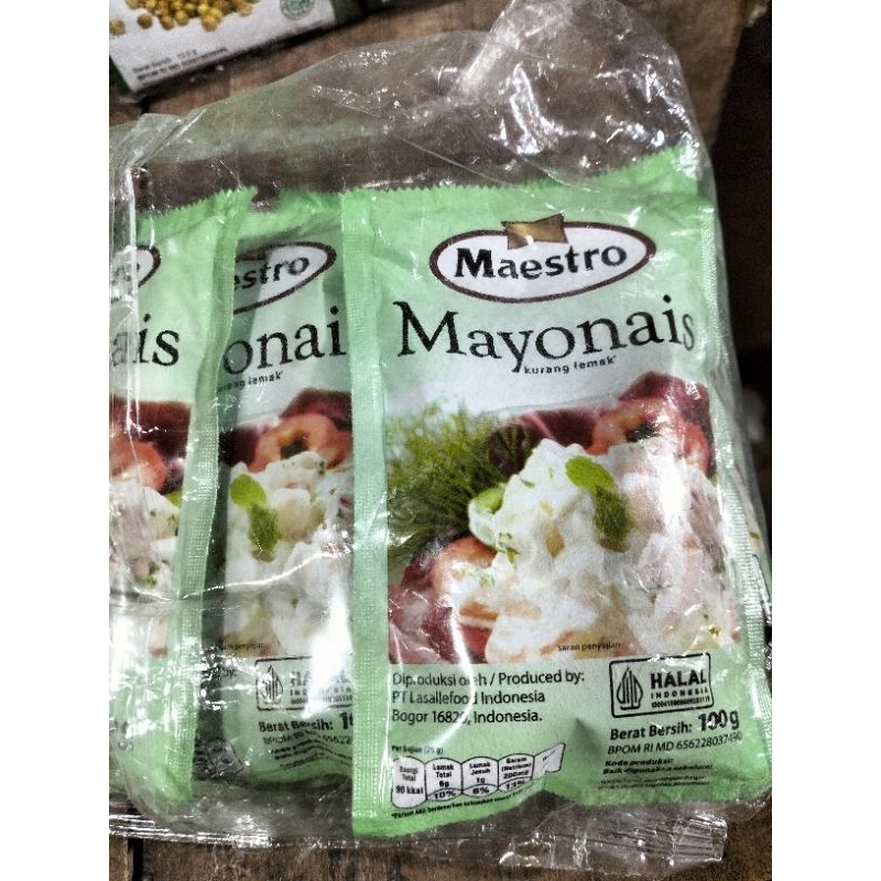

mayonaise maestro 100gr isi 10