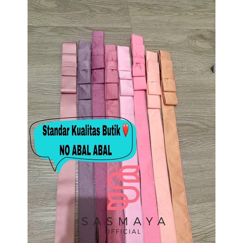 Terkini REAY STK bi pita satin Belt payet kebaya  gaun sabuk ikat pinggang sasmaya FLL