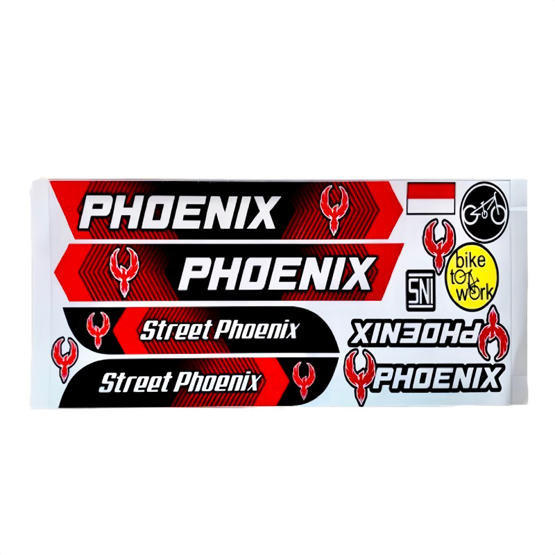 Stiker Sepeda Phoenix Custom Sticker Striping