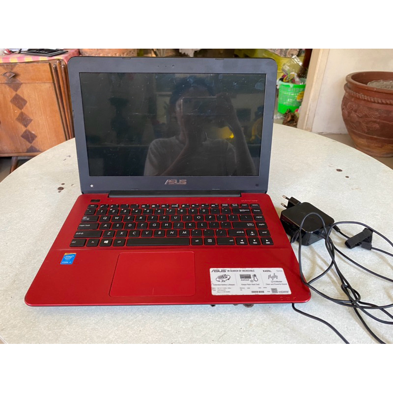 ASUS NOTEBOOK X455L RED (LAPTOP SECOND)