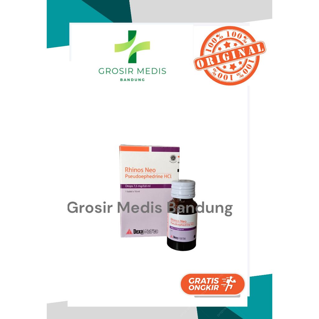 RHINOS NEO DROPS 10 ML/ OBAT FLU PILEK BAYI