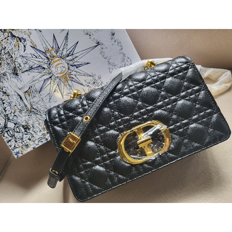 Tas wanita kulit asli Dior Montaige