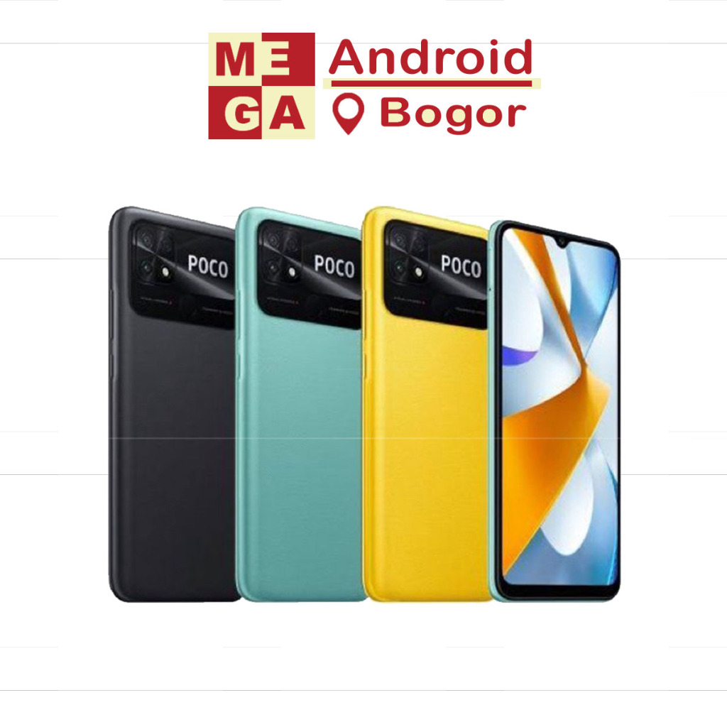 Xiaomi Poco C40 3/32 GB | Xiaomi Poco C40 4/64 GB Garansi resmi Xiaomi