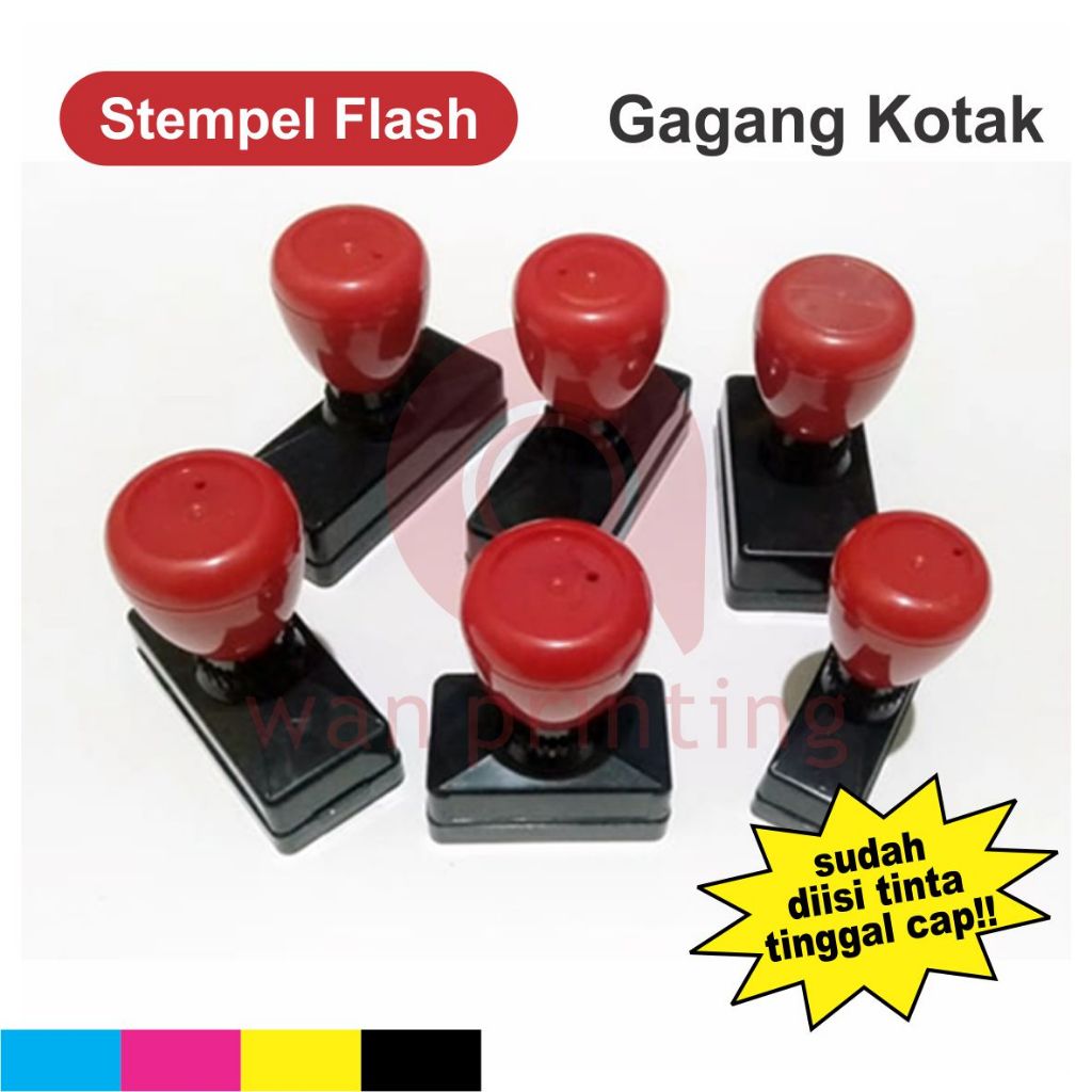 

STEMPEL FLASH KOTAK CUSTOM DESAIN