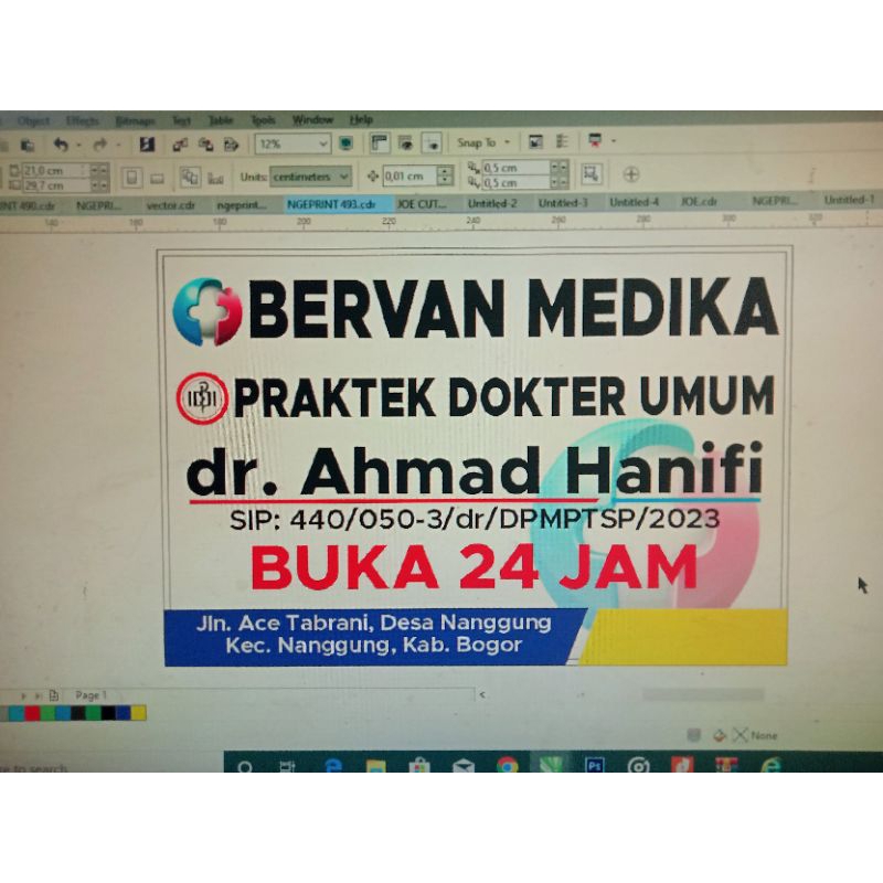 

Neon Box 2 Sisi Custom Ukuran