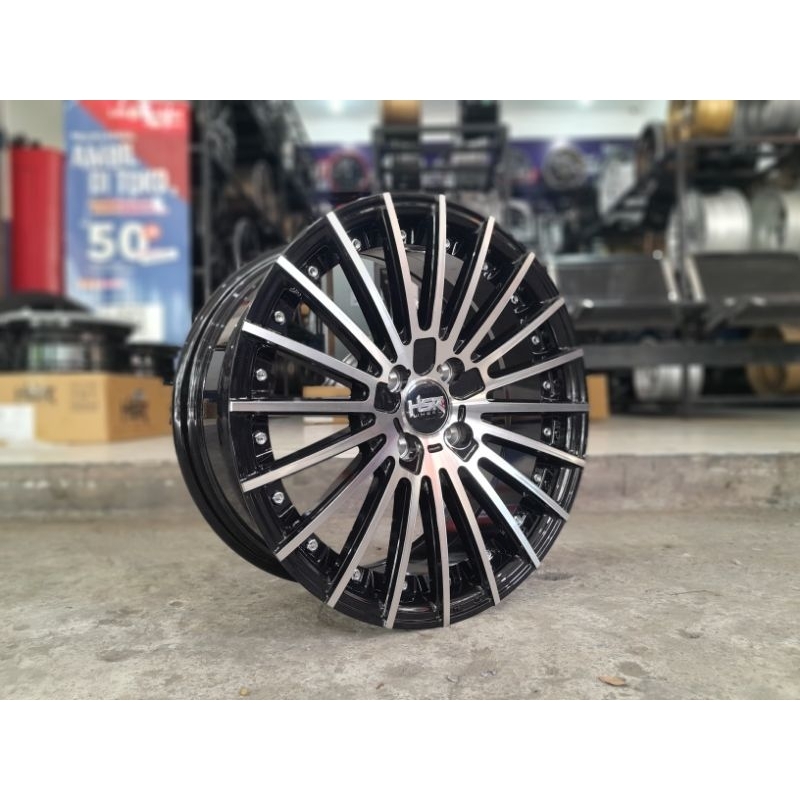 velg hsr tandam ring 16×7 hole 4×100 offset 42 bmf