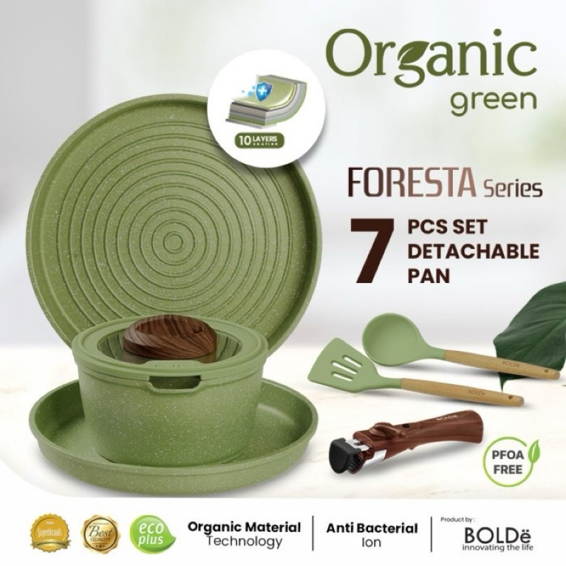 BOLDE ORGANIC GREEN FORESTA SERIES