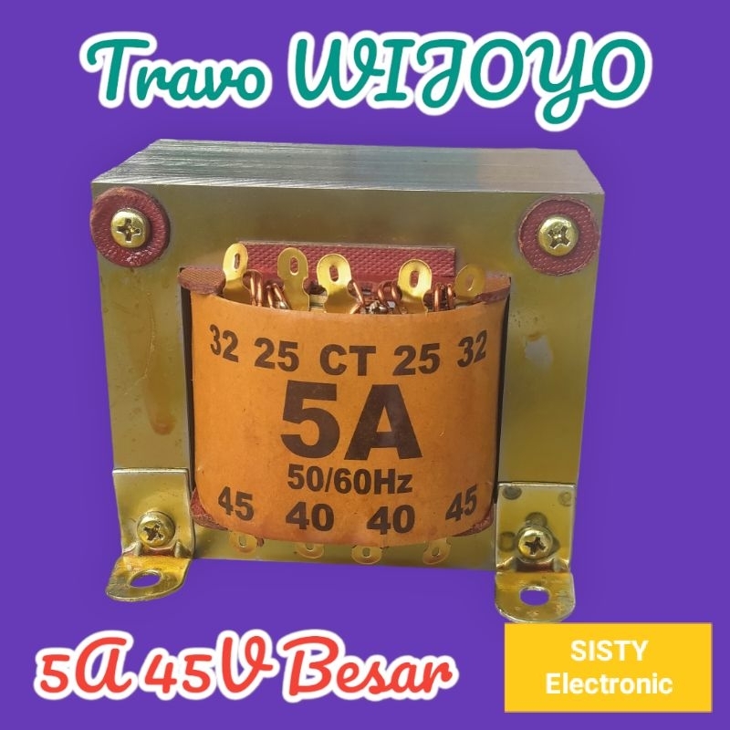 Travo WIJOYO 5A 45V CT Besar Ori