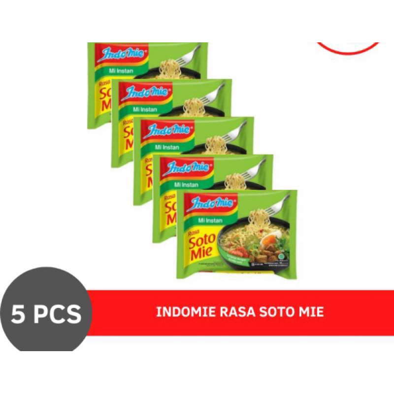 

INDOMIE Soto 5 pcs Mie Soto 5pcs