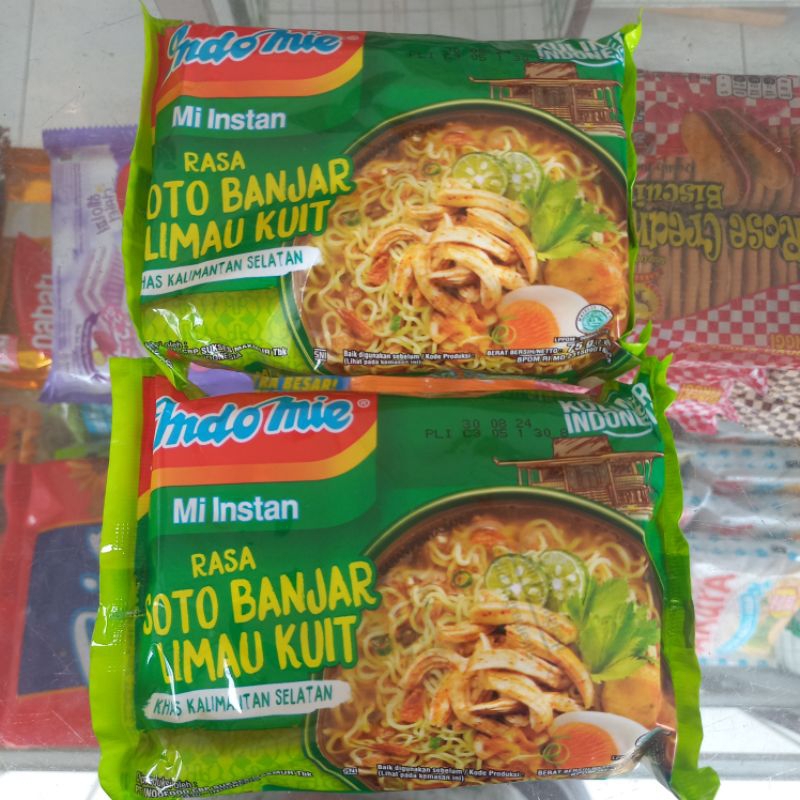 Mie Soto Banjar Limau Kuit - Indomie Soto Banjar Limau Kuit