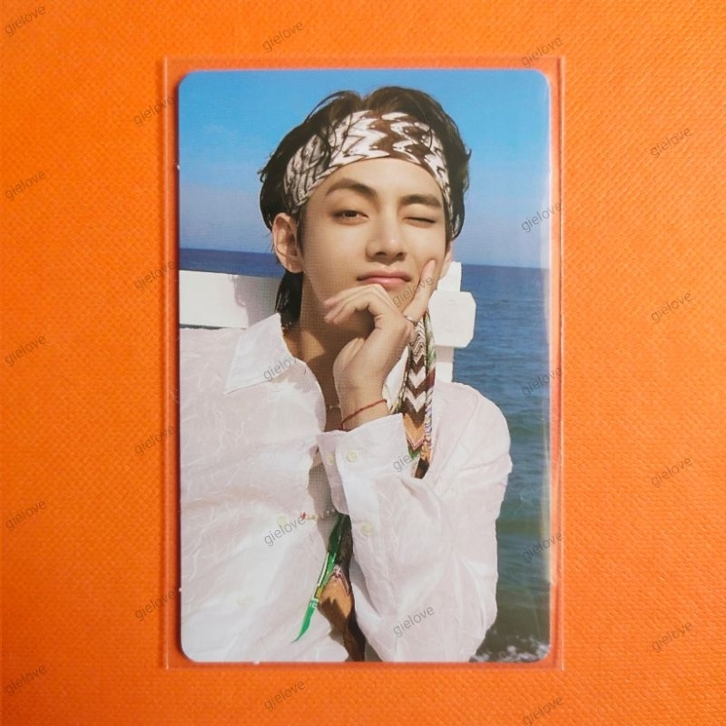 Taehyung Butter Peaches Photocard