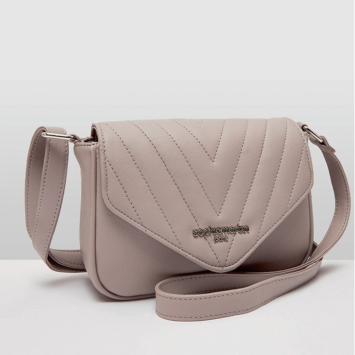 ORIGINAL SELEMPANG WANITA SOPHIE PARIS TAS JUSTICIA GREY T8739N1